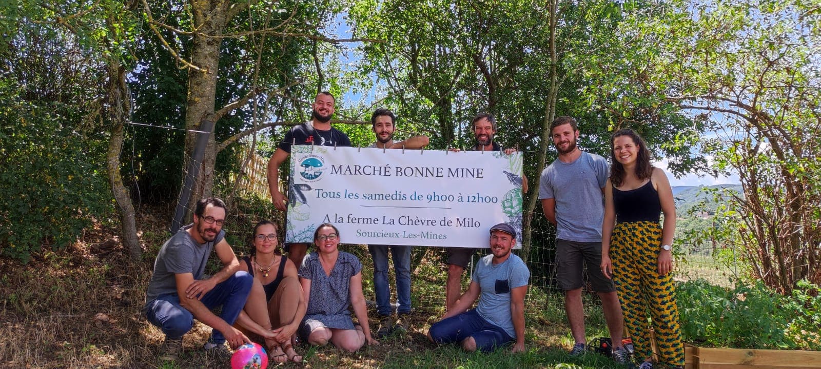 les producteurs du Marché Bonne Mine